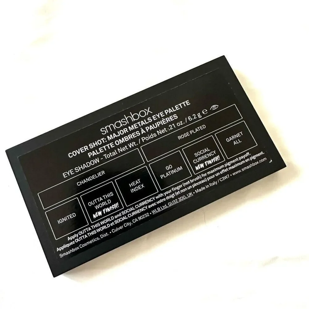 Smashbox Cover Shot Major metals eye palette
